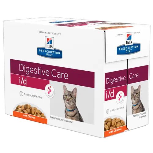 Hill’s Prescription Diet Feline i/d Digestive Care, в соусі з лососем