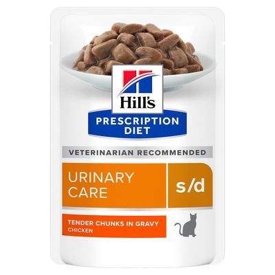 Hill’s Prescription Diet Feline s/d Urinary Care, в соусі з куркою