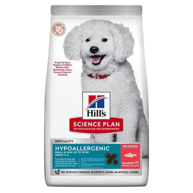 Hill's Science Plan Hypoallergenic Small & Mini Adult, з лососем