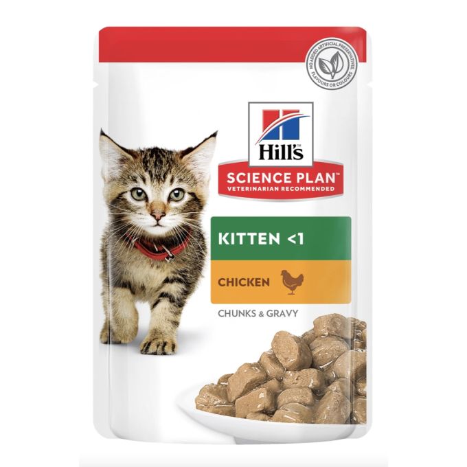Hill's Science Plan Kitten with Chicken, з куркою