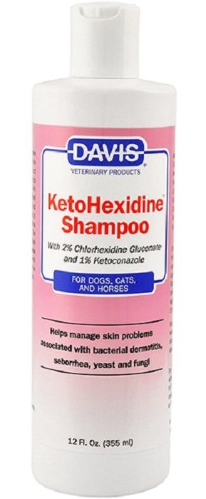 Davis KetoHexidine Shampoo Шампунь для собак і котів із захворюваннями шкіри