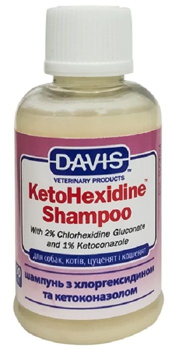 Davis KetoHexidine Shampoo Шампунь для собак і котів із захворюваннями шкіри