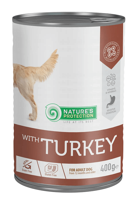 Natures Protection Dog Adult Turkey