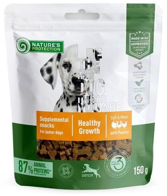 Natures Protection Dog Junior Poultry Healthy Growth для юніорів з м'ясом птиці