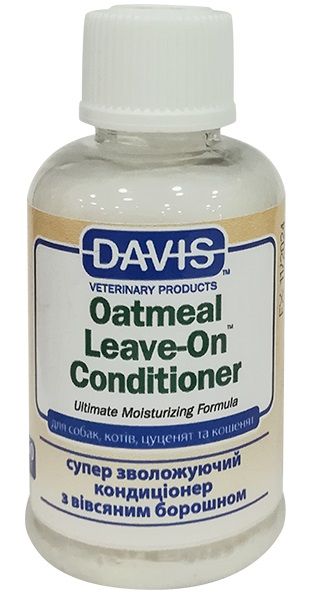 Davis Oatmeal Leave-On Conditioner Супер зволожуючий кондиціонер для собак та котів, концентрат