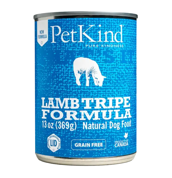 PetKind Lamb Tripe Formula, з ягням, індичкою та овечим рубце