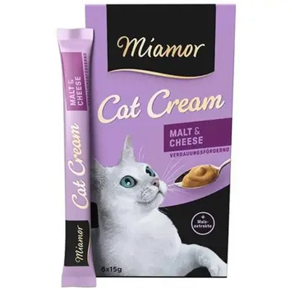 Miamor Cream Malt крем рідкі, Вершки з сиром