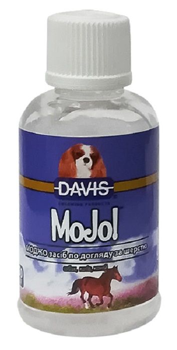Davis MoJo! Сироватка з протеїнами шовку та пантенолом для укладання шерсті собак, котів