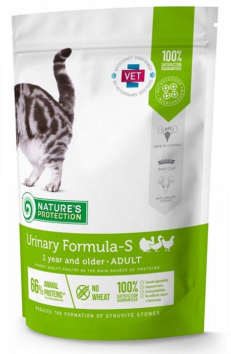 Natures Protection Cat Adult Urinary Formula-S, з м`ясом птиці