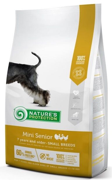 Natures Protection Dog Senior Mini Small Breeds, з м'ясом птиці