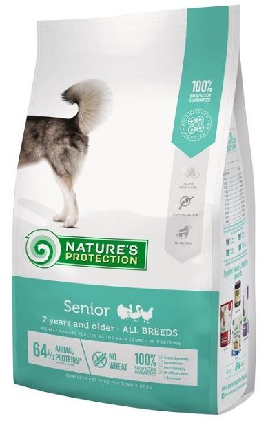 Natures Protection Dog Senior, з м'ясом птиці