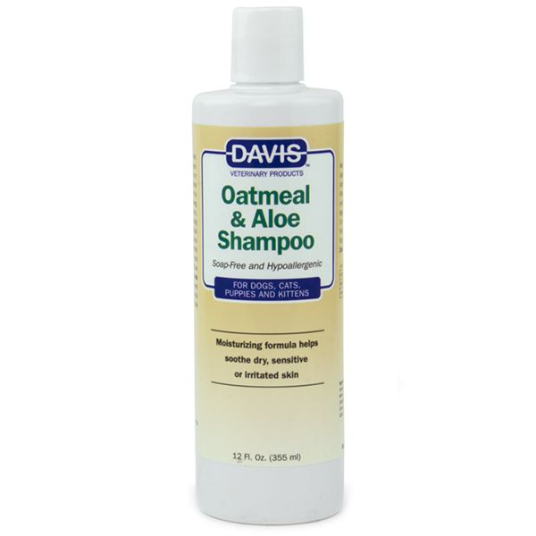 Davis Oatmeal & Aloe Shampoo Гіпоалергенний шампунь з вівсяним борошном і алоє для собак і котів, концентрат