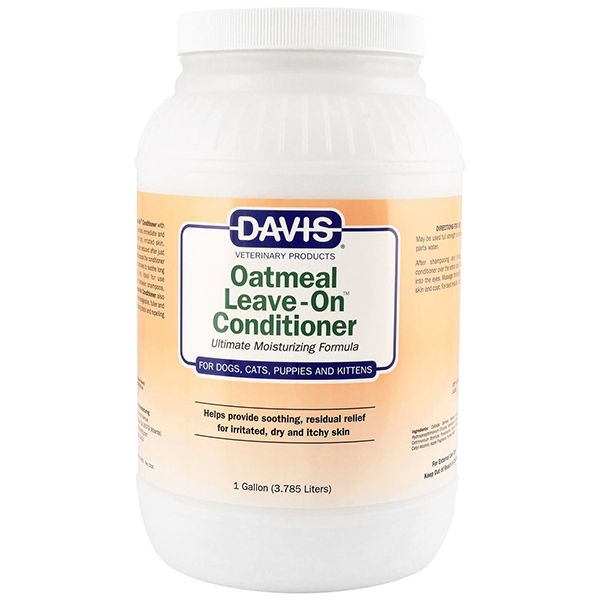 Davis Oatmeal Leave-On Conditioner Супер зволожуючий кондиціонер для собак та котів, концентрат