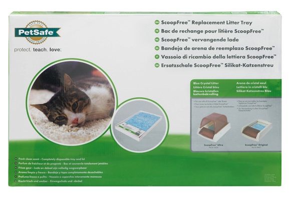 PetSafe ScoopFree Blue Crystal піддон з наповнювачем для котячого туалету
