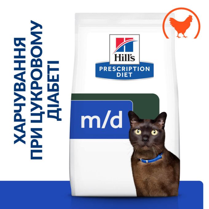 Hill’s Prescription Diet m/d, з куркою