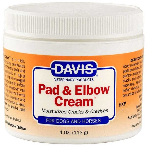 Davis Pad & Elbow Cream Загоювальний крем для лап і ліктів собак та коней