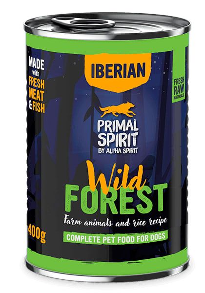Primal Spirit Wild Forest, іберійська свинина та індичка