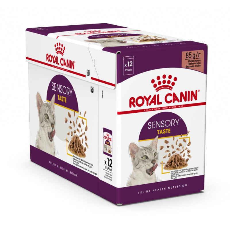 Royal Canin Sensory Taste в соусі для котів 85 г*12 шт