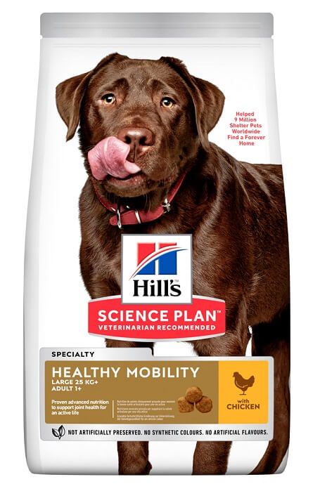 Hills Dog Adult Science Plan Healthy Mobility Large Breed, з куркою