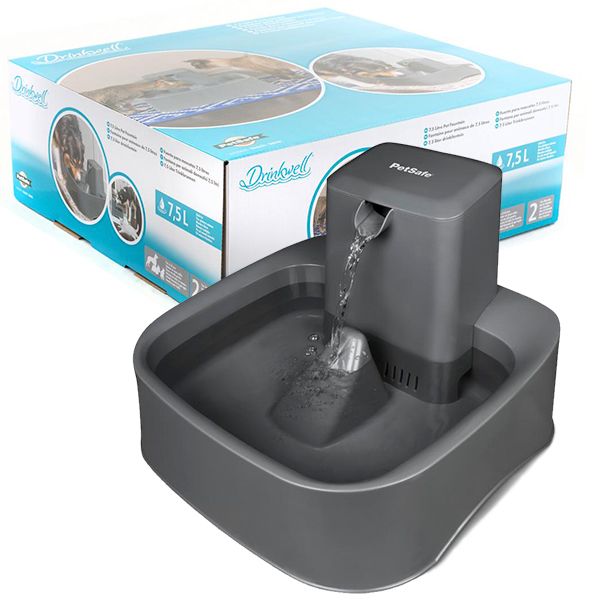 PetSafe Drinkwell 7,5 Litre автоматичний фонтан поїлка для собак і котів, 7,5 л