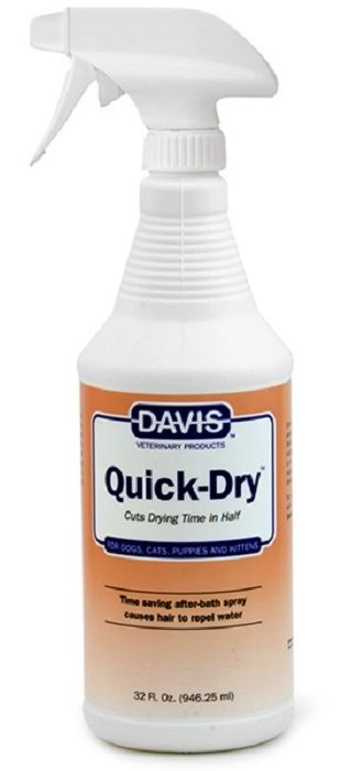 Davis Quick-Dry Spray Спрей Швидка сушка для собак та котів