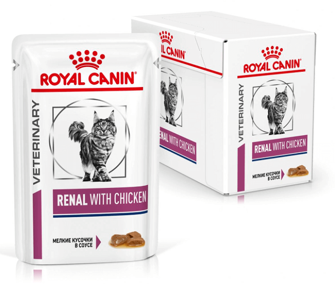 Royal Canin VD Cat Renal Chicken Wet