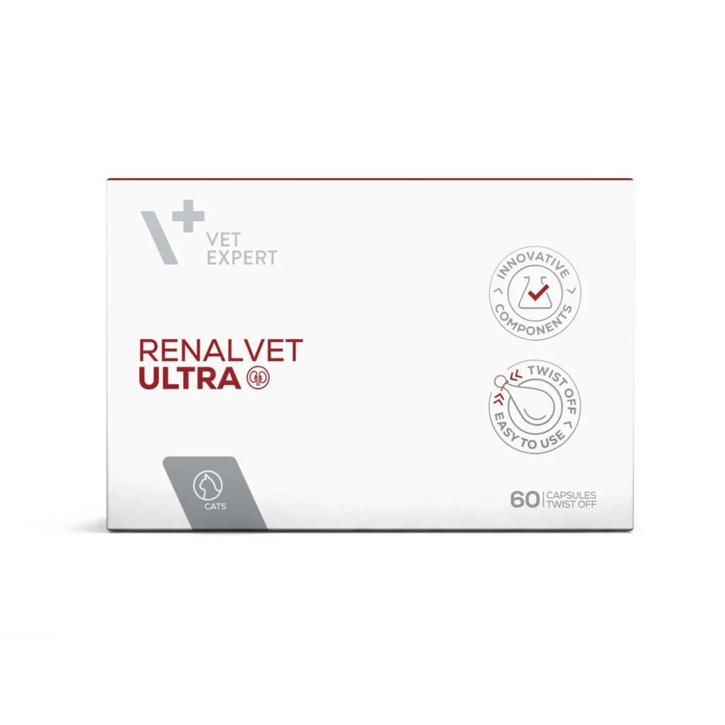 RenalVet Ultra (РеналВет Ультра) для підтримання функції нирок у котів