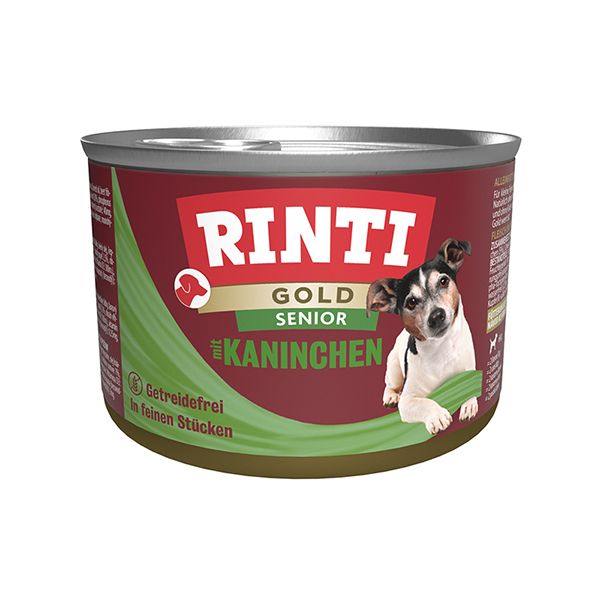 Rinti Gold Senior mit Kaninchen Кролик