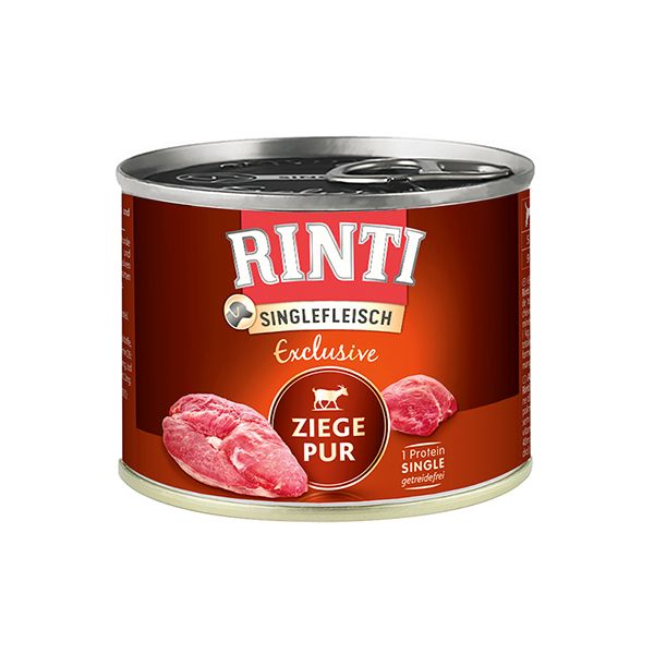 Rinti Singlefleisch Exclusive Ziege Pur Козлятина