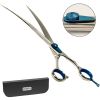 Davis Extreme Edge BLUE Curved вигнуті ножиці для стрижки собак