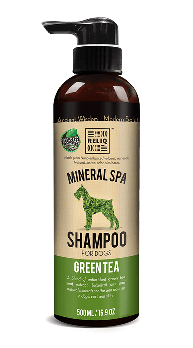 RELIQ Mineral Spa Green Tea Shampoo, з екстрактом зеленого чаю