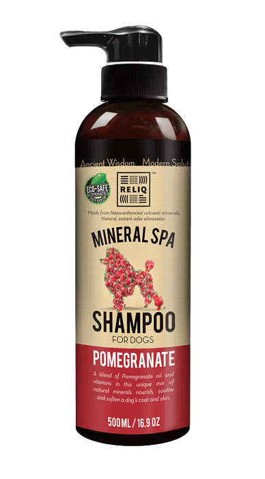 RELIQ Mineral Spa Pomegranate Shampoo, з екстрактом гранату