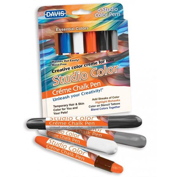 Davis Essential Colors фарбувальна крейда для шерсті, волосся, шкіри