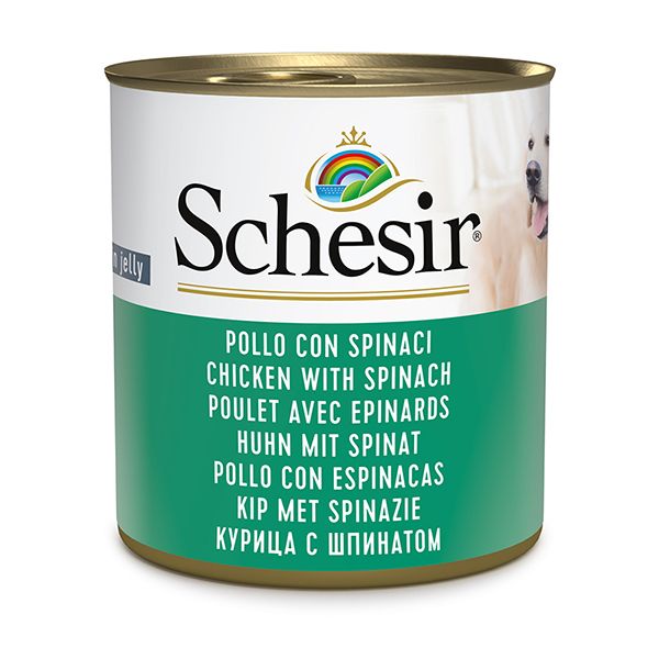 Schesir Chicken With Spinach, курка з шпинатом