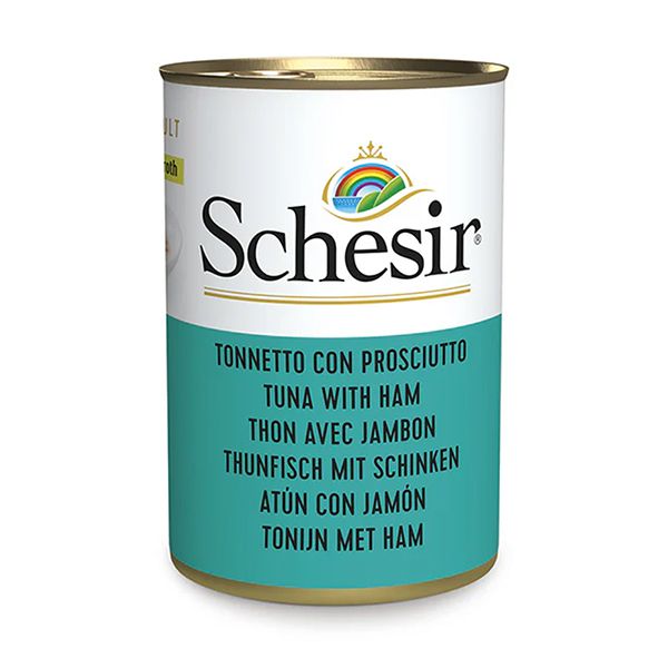 Schesir Tuna with Ham, тунець з шинкою в бульйоні