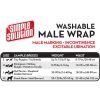 Simple Solution Washable Male Wrap Гігієнічна підкладка-протектор для кобелів