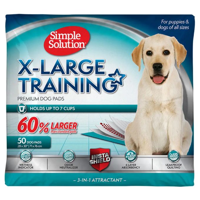 Simple Solution X-Large Training Pads, без аромату