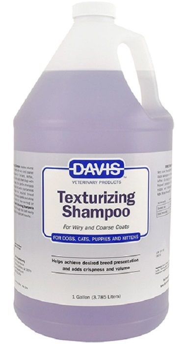Davis Texturizing Shampoo Шампунь для жорсткої і об'ємної шерсті у собак і котів, концентрат