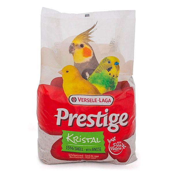 Versele-Laga Prestige Kristal пісок із морських мушель для птахів