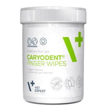 Vet Expert Caryodent Cерветки на палець для чищення зубів