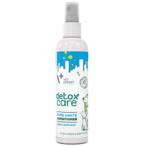 Vet Expert Detox Care Pure White Кондиціонер для котів і собак з білою або світлою шерстю