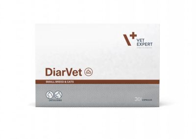 Vet Expert DiarVet Засіб для котів і собак малих порід проти діареї