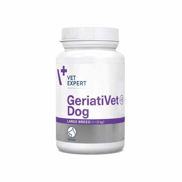 Vet Expert GeriatiVet Dog Large Breed Комплекс вітамінів та мінералів для собак великих порід від 15 кг зрілого віку