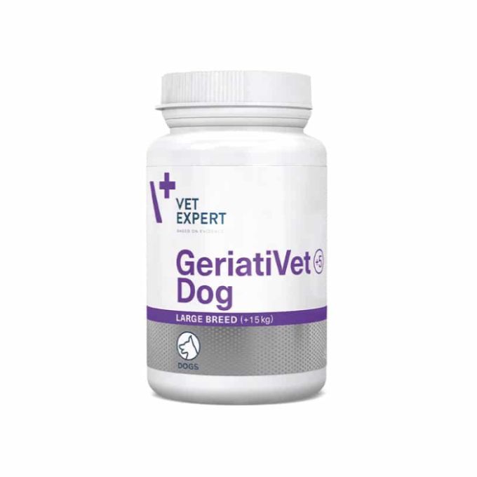 Vet Expert GeriatiVet Dog Large Breed Комплекс вітамінів та мінералів для собак великих порід від 15 кг зрілого віку
