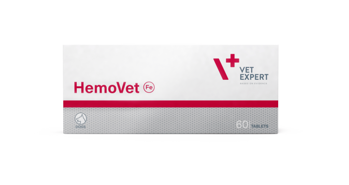 Vet Expert HemoVet Легкозасвоюване гемове залізо для собак
