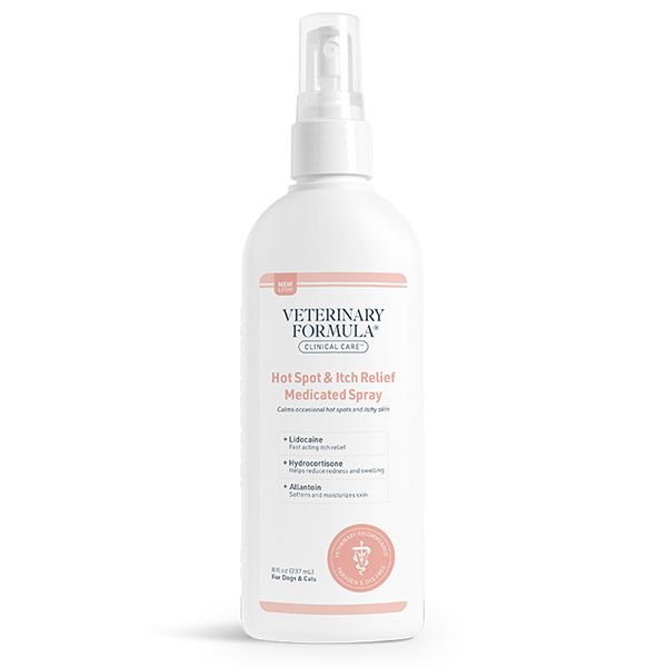 Veterinary Formula Clinical Care Hot Spot&Itch Relief Medicated Spray Антиалергенний спрей від свербежу та подразнення