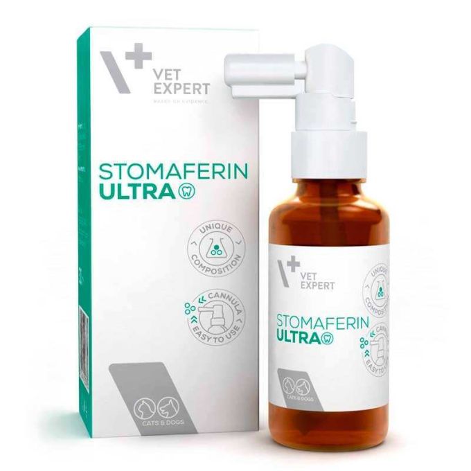 VetExpert Stomaferin Ultra Гель для підтримки здоров'я ротової порожнини котів та собак (ВетЕксперт Стомаферін)