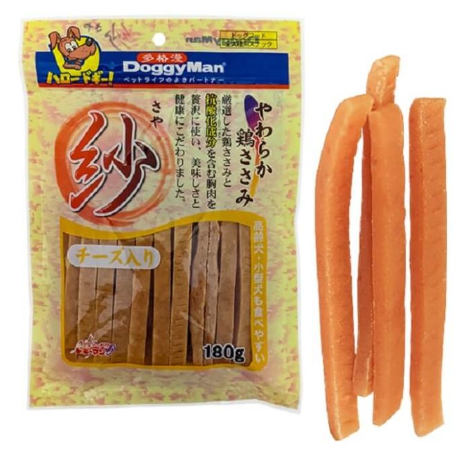DoggyMan Soft Chicken Strip Cheese Курячі палички з сиром