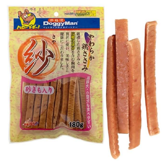 DoggyMan Soft Chicken Strip Gizzard Курячі палички з курячими шлунками