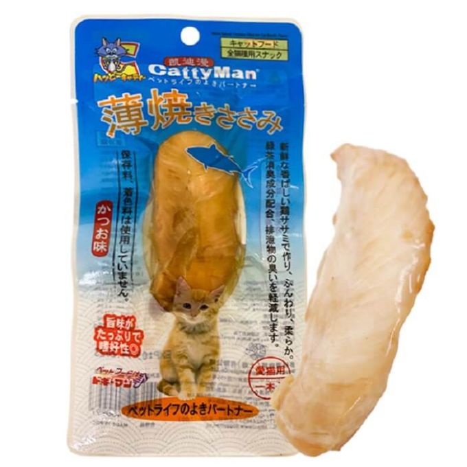 CattyMan Chicken Fillet Bonito Запечені куряче філе з макреллю